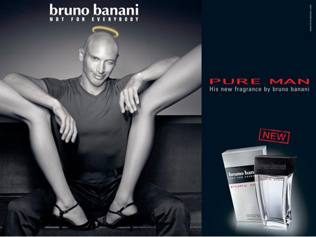 Pure Man tester, Bruno Banani parfem