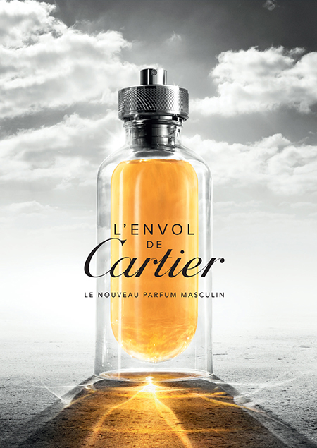 L Envol tester, Cartier parfem