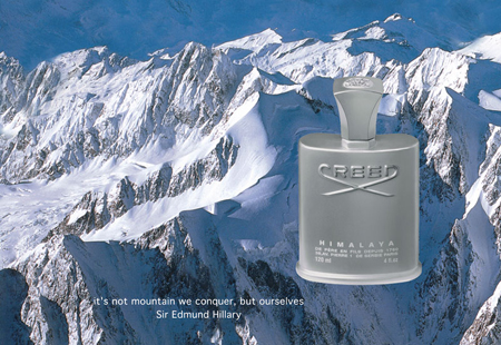 Himalaya tester, Creed parfem