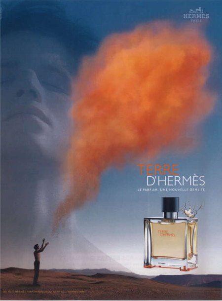 Terre d Hermes tester, Hermes parfem