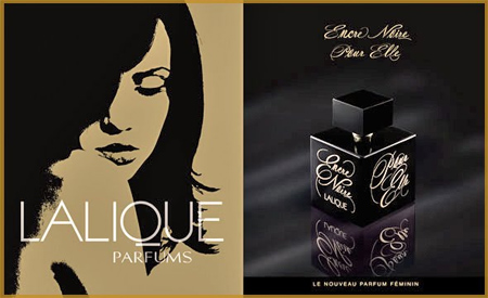 Encre Noire Pour Elle tester, Lalique parfem