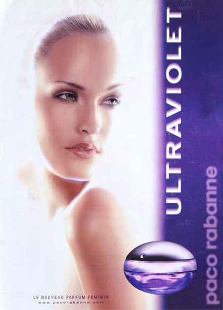 Ultraviolet tester, Paco Rabanne parfem