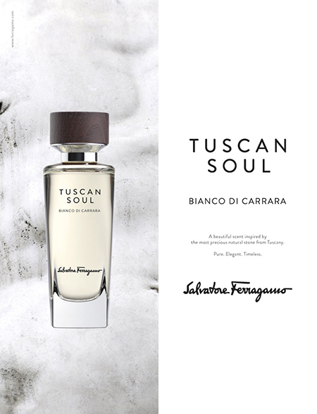 Bianco di Carrara, Salvatore Ferragamo parfem