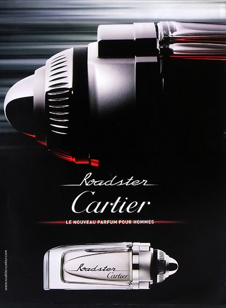 Roadster tester, Cartier parfem