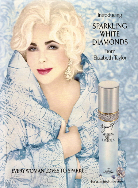 Sparkling White Diamonds, Elizabeth Taylor parfem