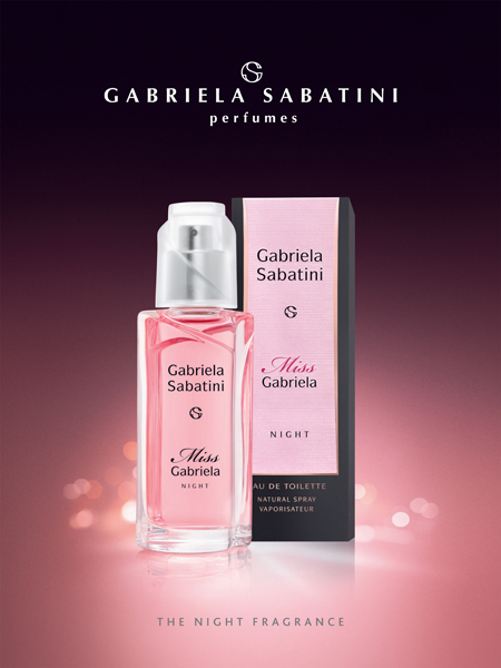 Miss Gabriela Night, Gabriela Sabatini parfem